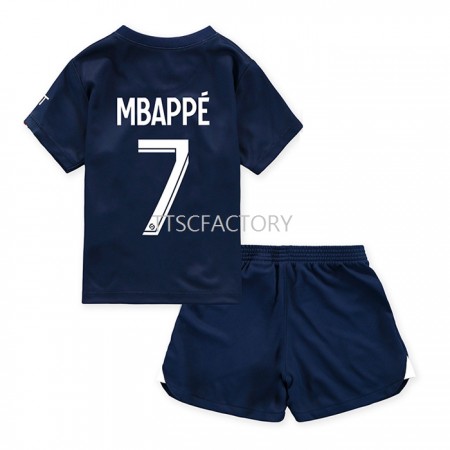 Tenue Paris Saint-Germain Mbappé 7 Enfant Domicile 2022-2023 Maillot de Foot